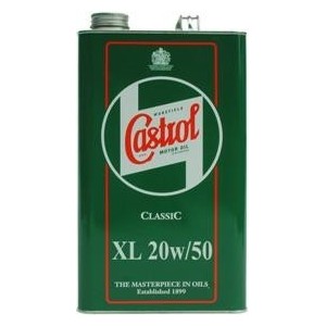 Huile Castrol huile moteur Classic xl sae 20w50 Original avec zddp 5 Litres