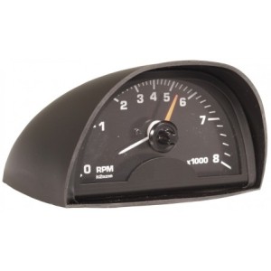 FORD MUSTANG 1965-1970 Hood mounted tack with black face 800rpm SCOTT DRAKE C8AZ-17A326-B