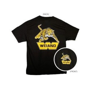 T-SHIRT TIGRE NOIR TAILLE L black weiand tiger t-shirt Weiand 10007-LGWND