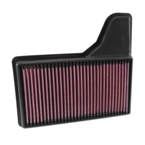 K&N FILTRE À AIR KN 33-5029 335029 FORD MUSTANG 2.3 ESSENCE INJECTION 4 CYLINDRES 2015-2018 et V8 5 Litres 2015-2023