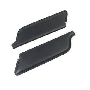 FORD MUSTANG 1964-1966 CABRIOLET PAIRE DE PARE SOLEIL NOIR Convertible Sun Visors black SCOTT DRAKE C5ZZ-7604104-BK