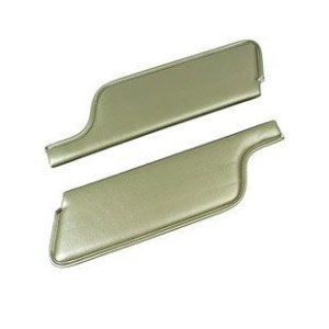 FORD MUSTANG 1964-1966 CABRIOLET PAIRE DE PARE SOLEIL LIERRE DORE Convertible Sun Visors Ivy Gold SCOTT DRAKE C5ZZ-7604104-IG