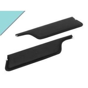 FORD MUSTANG 1967-1968 CABRIOLET PARE SOLEIL BLEU TURQUOISE Convertible Sun Visors Aqua SCOTT DRAKE C7ZZ-7604104-AQ