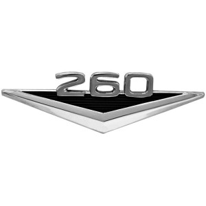 FORD MUSTANG 1964-1965 260 EMBLEME POUR AILE 260 fender emblem SCOTT DRAKE C4DZ-16228-C