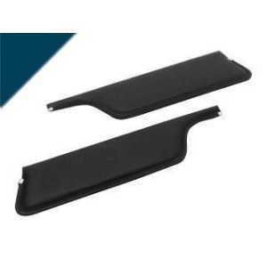 FORD MUSTANG 1967-1968 CABRIOLET PARE SOLEIL BLEU FONCE Convertible Sun Visors Dark blue SCOTT DRAKE C7ZZ-7604104-DB