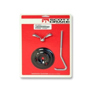 FORD MUSTANG 1965-1967 KIT FIXATION ROUE DE SECOUR Spare tire Mounting Kit hook Bolt Style SCOTT DRAKE C5ZZ-14244862-K