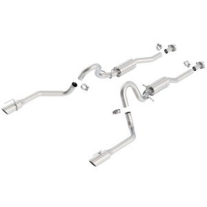 FORD MUSTANG 1999-2004 COBRA V8 4.6L 5.4L LIGNE D’ÉCHAPPEMENT APRÈS CATALYSEURS S-TYPE BORLA 140052