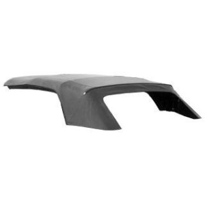 FORD MUSTANG 1964-1966 CABRIOLET CAPOTE NOIR + VITRE SOUPLE Convertible Top With Plastic Curtain Black SCOTT DRAKE C5ZZ-7652700