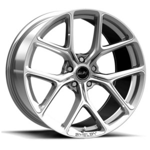 FORD MUSTANG 2005-2025 JANTE 20 X 11 ENTRAXE 5 X 114.3 Carroll Shelby CS3 Chrome Powder Wheels CS3-215455-CP à l'unité