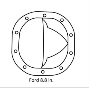 FORD MUSTANG 2007-2014 V6 227 V8 302 330 COURONNE ET PIGNON DE DIFFÉRENTIEL AVEC RAPPORT DE PONT 3.27 PONT 8.8 POUCES Motive Gea