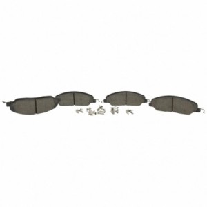 FORD MUSTANG 2005-2014 V6 227 245 V8 281 302 KIT DE PLAQUETTES DE FREIN AVANT SEMI- METALLIQUE MOTORCRAFT Standard Premium Brake