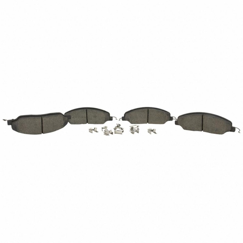 FORD MUSTANG 2005-2014 V6 227 245 V8 281 302 KIT DE PLAQUETTES DE FREIN AVANT SEMI- METALLIQUE MOTORCRAFT Standard Premium Brake