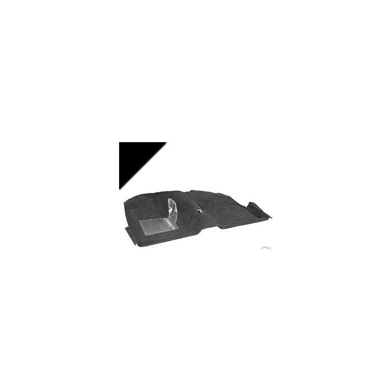 FORD MUSTANG 1984-1986 CABRIOLET KIT MOQUETTE Convertable carpet kit black SCOTT DRAKE CAR84-CONVT-BK