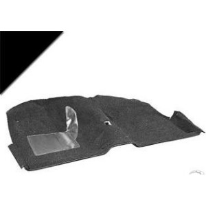 FORD MUSTANG 1983 KIT MOQUETTE Hatchback coupe carpet kit black SCOTT DRAKE CAR83-HB/CP-BK