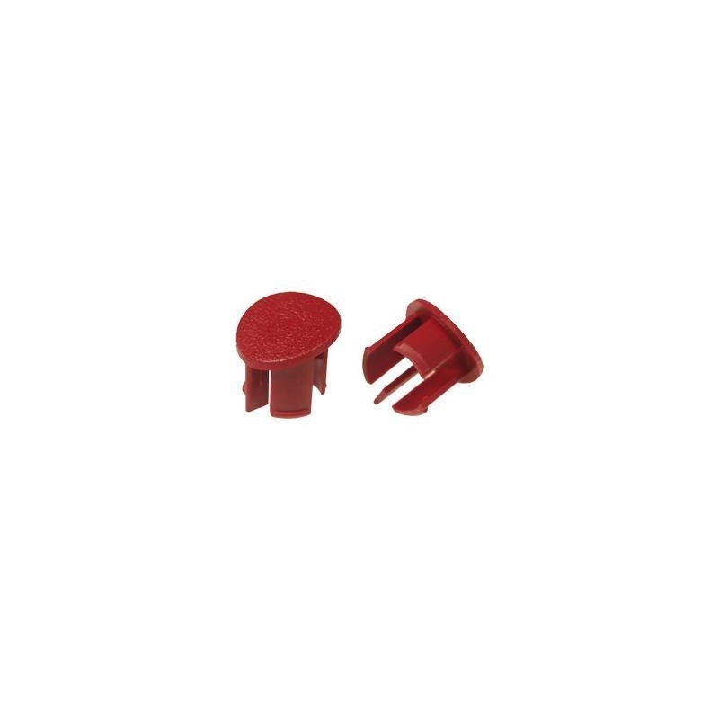 FORD MUSTANG 1987-1993 PLUGS POUR ACCOUDOIRS ROUGE DROIT Arm rest plugs red right SCOTT DRAKE E7ZZ-6124056-RD