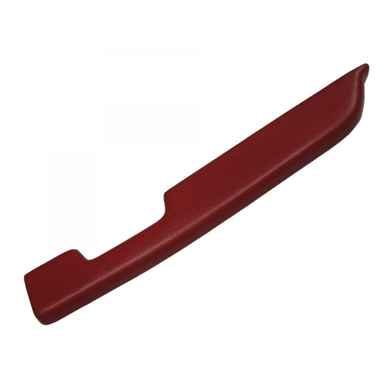 FORD MUSTANG 1987-1993 ACCOUDOIR DE PORTES ROUGE DROIT SANS VITRE ELECTRIQUES Arm rest pad Red right without power widows SCOTT