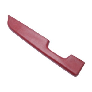 FORD MUSTANG 1987-1993 ACCOUDOIR DE PORTES ROUGE GAUCHE SANS VITRE ELECTRIQUES Arm rest pad Red Left without power widows SCOTT