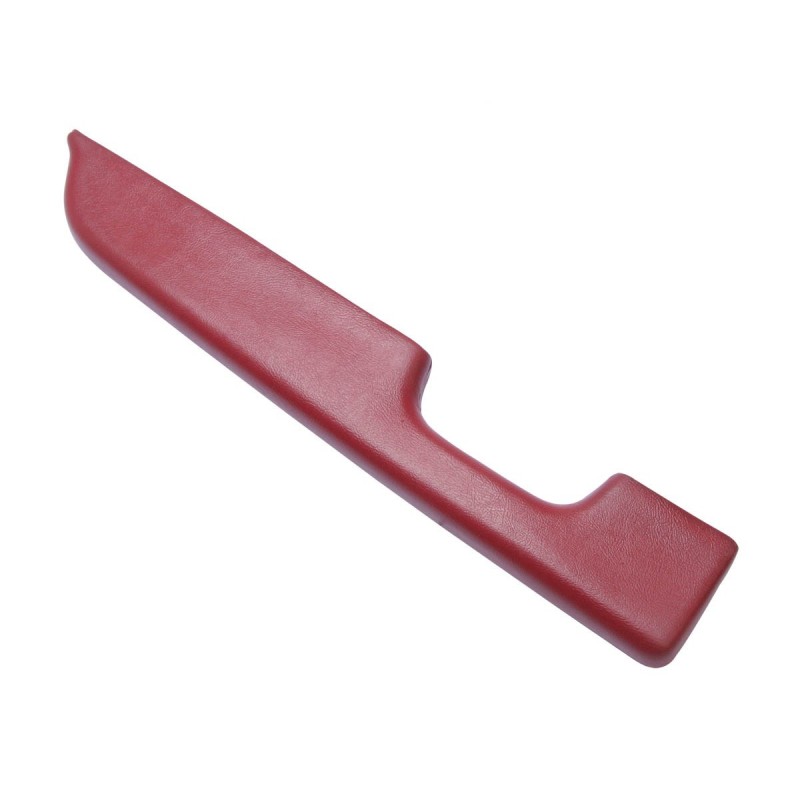 FORD MUSTANG 1987-1993 ACCOUDOIR DE PORTES ROUGE GAUCHE SANS VITRE ELECTRIQUES Arm rest pad Red Left without power widows SCOTT