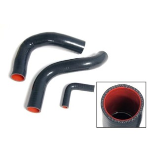 FORD MUSTANG 1964-1968 V8 289 302 DURITES DE RADIATEUR MOTEUR EN SILICONE Silicome radiator hose set small block SCOTT DRAKE C5Z