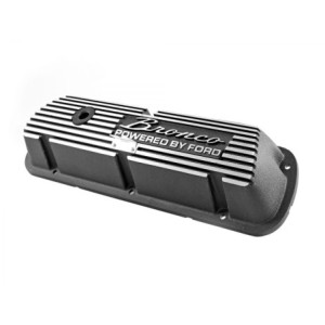 FORD BRONCO 1966-1977 PAIRE DE CACHE CULBUTEURS ALUMINIUM Bronco aluminium valve covers pair SCOTT DRAKE 6A582-B