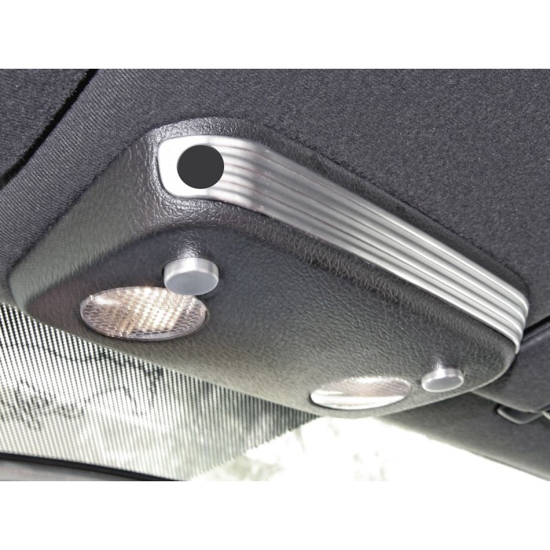 FORD MUSTANG 2005-2015 Aluminium map light accents with active anti-theft set SCOTT DRAKE 5R3Z-63519A70-B