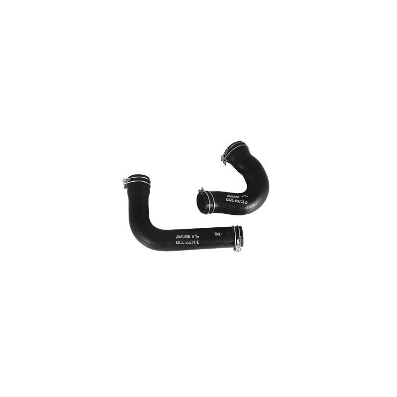 FORD MUSTANG 1969-1970 V8 DURITES DE RADIATEUR MOTEUR POUR 390 428 428 CJ Concourse correct radiator hose set SCOTT DRAKE C9AE-8