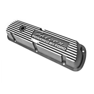 FORD FALCON 1960-1972 PAIRE DE CACHE CULBUTEURS FALCON ALUMINIUM Aluminium Valve Covers Pair SCOTT DRAKE 6A582-F