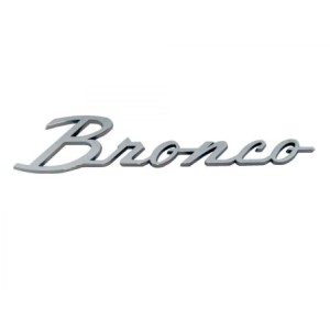 FORD BRONCO 1966-1977 EMBLEME D AILE Script Fender emblem SCOTT DRAKE C6TZ-16098-B
