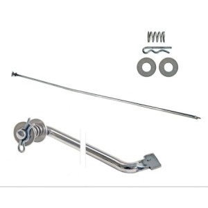 FORD BRONCO 1966-1977 Hood Prop Rod Stainless SCOTT DRAKE C6TZ-16826-S