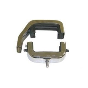 FORD BRONCO 1966-1977 Stainless steel radiator bracket set 4 row SCOTT DRAKE C6TZ-8A193-4SK