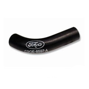 FORD MUSTANG 1964-1966 TUBE BY PASS AVEC LOGO OVALE FOMOCO By-Pass Hose with FoMoCo Oval Logo SCOTT DRAKE C2DZ-8597-A