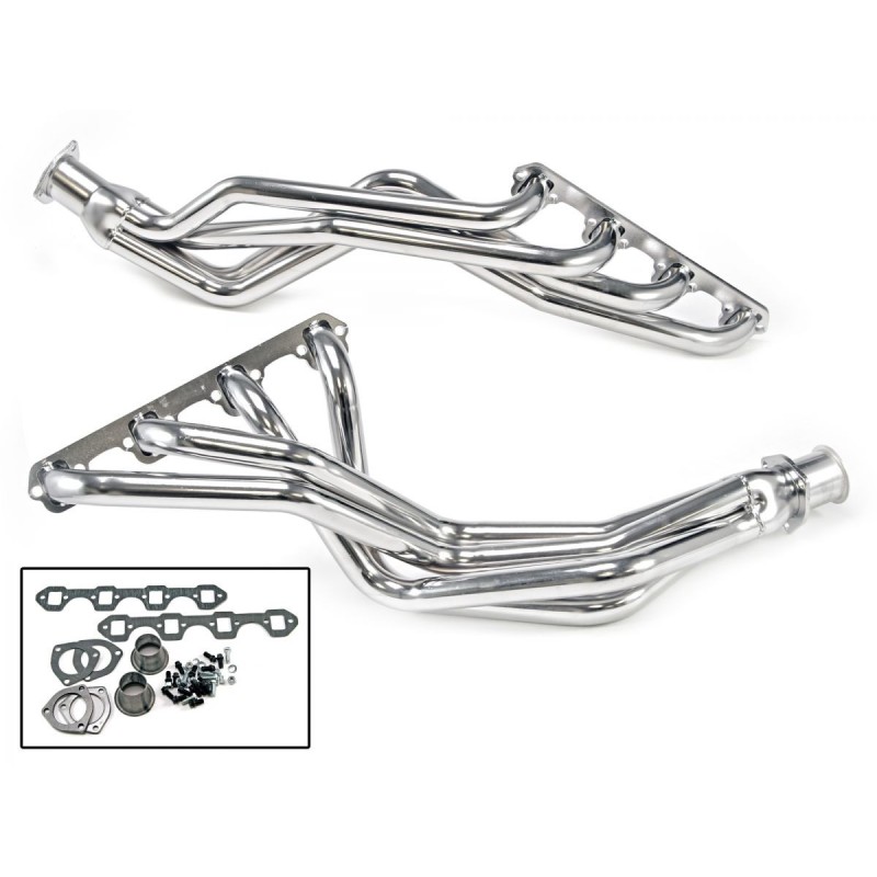 FORD BRONCO 1966-1977 Nickel Plated Bronco headers SCOTT DRAKE C6TZ-9430-N