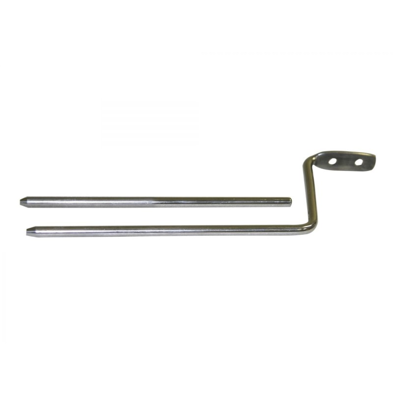 FORD BRONCO 1966-1977 Stainless Steel Visor Rod Set SCOTT DRAKE C6TZ-9604110/1S