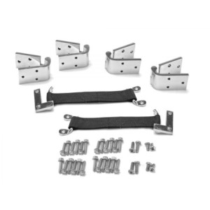 FORD BRONCO 1966-1977 Removable Stainless Steel Door hinge Kit SCOTT DRAKE C6TZ-9722800-SK