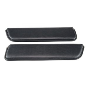 FORD BRONCO 1966-1977 PARE SOLEIL NOIR PAIRE Sun visors black pair SCOTT DRAKE C7TZ-6504104-BK