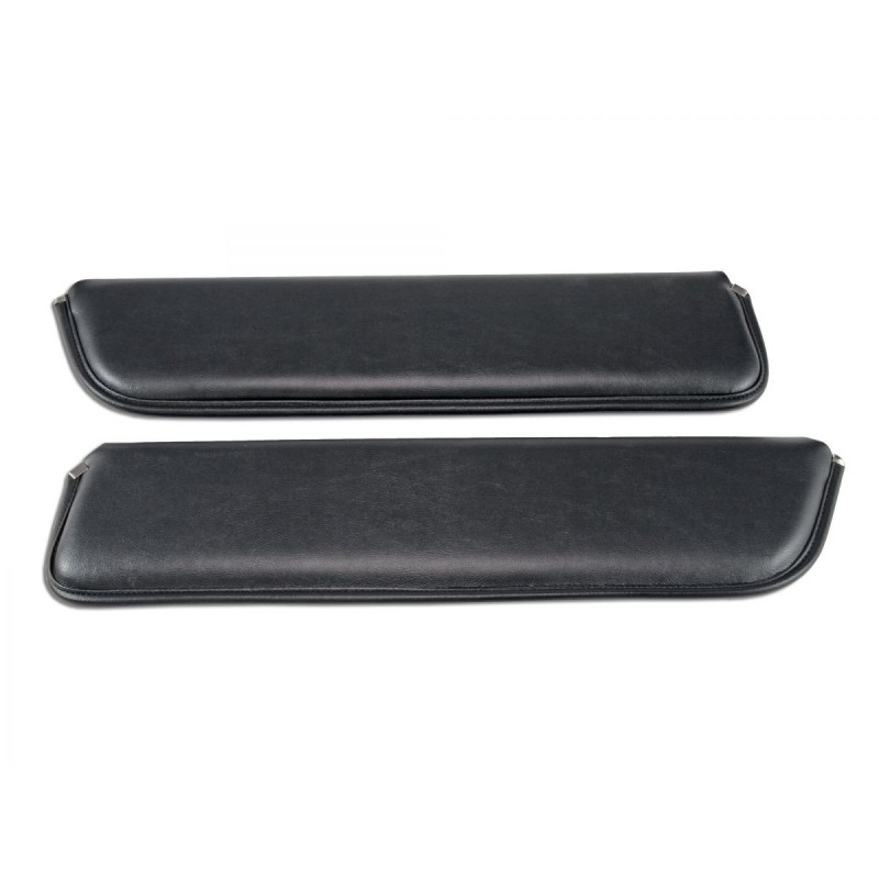 FORD BRONCO 1966-1977 PARE SOLEIL NOIR PAIRE Sun visors black pair SCOTT DRAKE C7TZ-6504104-BK