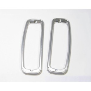FORD BRONCO 1966-1977 Tail Light Bezels Billet SCOTT DRAKE C7TZ-99279A6/7B