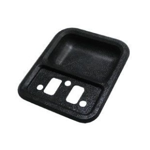 FORD BRONCO 1968-1977 Door cups black pair SCOTT DRAKE C8AZ-6222634-B