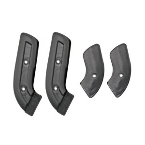 FORD BRONCO 1967-1977 HABILLAGE CACHE CHARNIERE DE SIEGE NOIR Seat Hinge Covers Black SCOTT DRAKE C8TZ-656192/5B