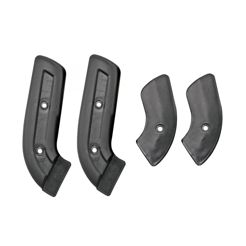 FORD BRONCO 1967-1977 HABILLAGE CACHE CHARNIERE DE SIEGE NOIR Seat Hinge Covers Black SCOTT DRAKE C8TZ-656192/5B