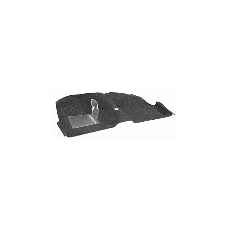 FORD MUSTANG 1983 HATCHBACK COUPE KIT DE TAPIS NOIR Carpet kit black SCOTT DRAKE CAR83-HB/CP-BK