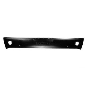 FORD MUSTANG 1964-1966 JUPE ARRIERE STANDARD NOIR AVEC TROUS POUR LA LUMIERE Rear Valances Standard with black pp light Holes SC