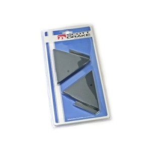 FORD MUSTANG 1987-1993 Power Mirror Mount Covers Pair SCOTT DRAKE E7ZZ-17D698/9-A