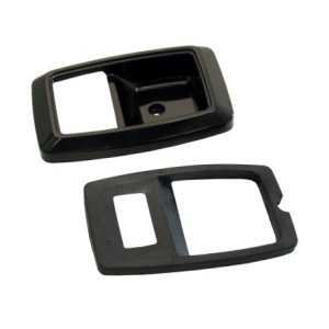 FORD MUSTANG 1979-1993 Door Bezels Black SCOTT DRAKE E9ZZ-6622634/5A