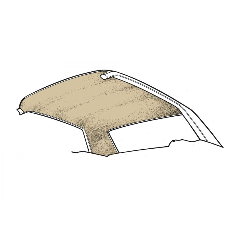 FORD FALCON 1960-1965 2 OU 4 PORTES BERLINE INTERIEUR DE CAPOTE PARCHEMIN Headliner 2 4 Sedan Parchment SCOTT DRAKE HL-FF-SE-60