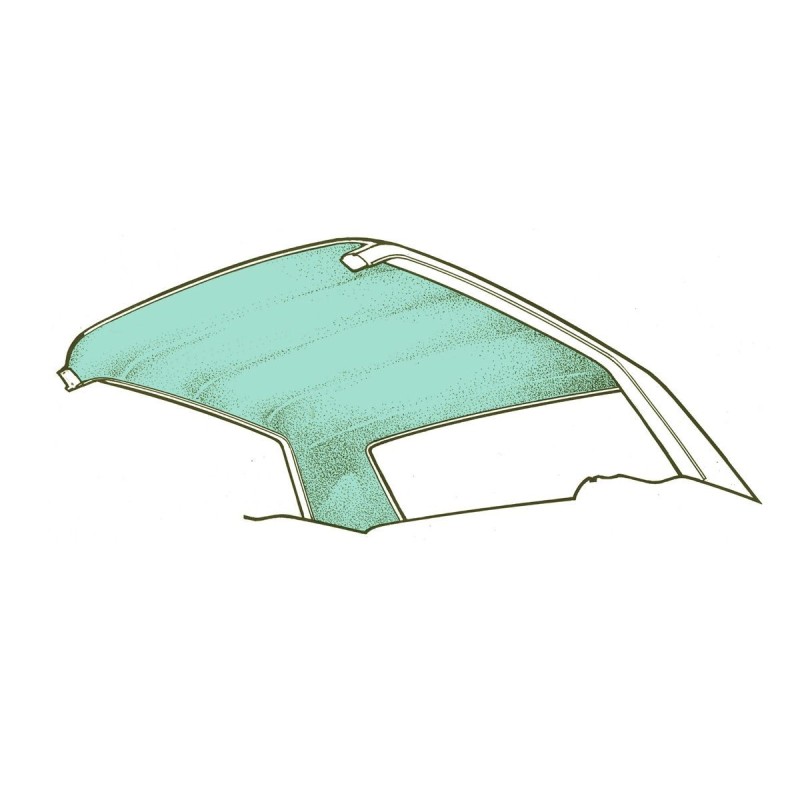 FORD FALCON 1966-1970 2 OU 4 PORTES BERLINE INTERIEUR DE CAPOTE BLEU EAU Headliner 2 4 Sedan Aqua SCOTT DRAKE HL-FF-SE-66-AQ