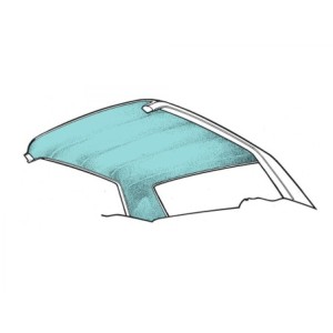 FORD FAIRLANE 1963-1965 SEDAN INTERIEUR DE TOIT BLEU TURQUOISE Sedan headline Aqua SCOTT DRAKE HL-FN-SE-63-AQ