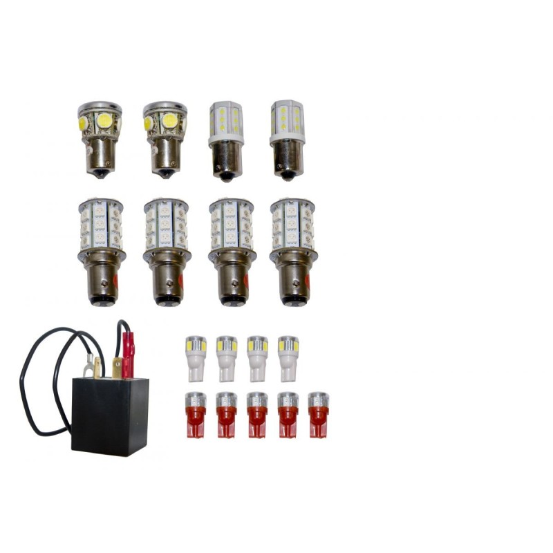 FORD MUSTANG 1981-1986 KIT DE LED Mustang LED Exterior Light Kit SCOTT DRAKE SD-8186-FOX-EXT