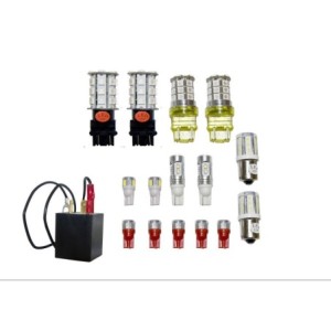 FORD MUSTANG 1987-1988 KIT DE LED Mustang LED Exterior Light Kit SCOTT DRAKE SD-8788-FOX-EXT