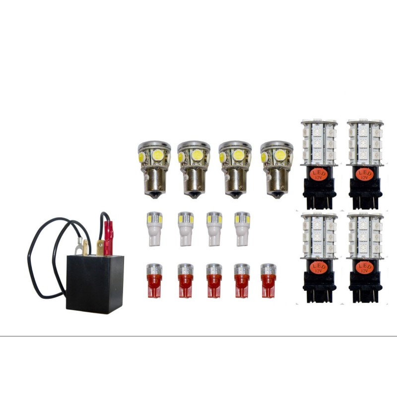 FORD MUSTANG 1989-1993 KIT DE LED POUR EXTERIEUR Mustang LED Exterior Light Kit SCOTT DRAKE SD-8993-FOX-EXT